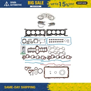 Full Gasket Set Bearings Rings Fit 2000 Ford Econoline E150 F150 4.6L - Bild 1 von 12