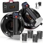 2x Electric Glass Suction Cups 8