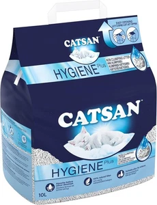Catsan Igiene Lettiera per Gatti Non Agglomerante, 100% Naturale, Assorbente 10L UK - Foto 1 di 7