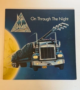 Def Leppard On Through The Night Japanese Pressing NO OBI Vinyl NM - Picture 1 of 7