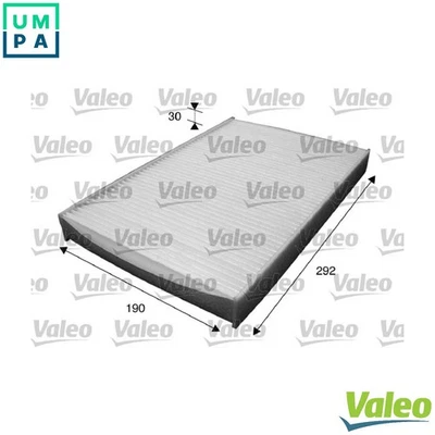 FILTER CABIN AIR 715595 FOR IVECO MASSIF/Pickup/Single/Cab/Station/Wagon 3.0L - Image 1 of 4