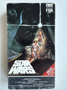 Vintage Star Wars (A New Hope) 1984 HiFi Red Label VHS Cat 1130 - Bild 1 von 20