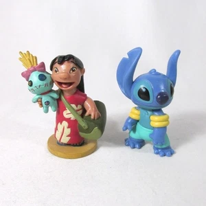 Disney PVC Figure Lot Lilo and Stitch w Scrump - Picture 1 of 7