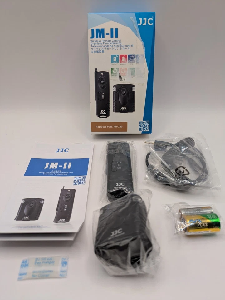JJC JM-11 Wireless Remote Control Replaces Fujifilm RR-100 - Image 1 of 4