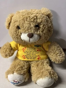 The Wiggles Teddy Bear 25cm Rock-a-bye Plush Toy Soft Stuffed Sitting - Picture 1 of 3