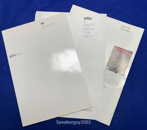 Original a/d/s Bedienungsanleitung - Schaltplan - Review / R4 Receiver -- #4 - Bild 1 von 1