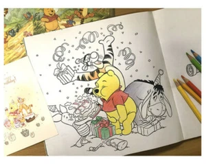Jeden Tag Winnie Puuh Malbuch Kunsttherapie niedliche schöne Figur Disney - Bild 1 von 5