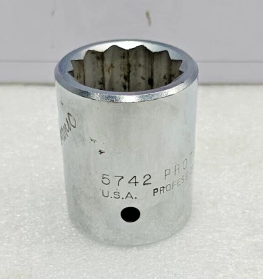 PROTO 5742 1-5/16" STEEL SOCKET NEW FAST SHIPPING - Image 1 of 4