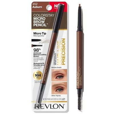 Revlon Colorstay Micro Brow Pencil AUBURN 452 waterproof - Image 1 of 4