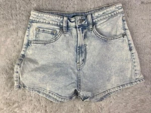 Wild Fable Size 6 Womens Shorts Highest Rise Mom Stretch Light Wash Shortie - Picture 1 of 3