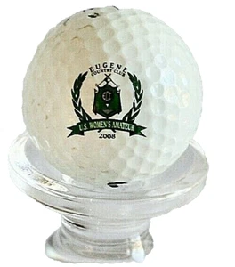 Eugene Country Club Logo Golf Ball * 2008 US Women's Amateur * Wreath Crest Logo - Picture 1 of 7