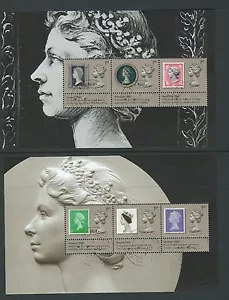Gran Bretaña 2017 The Machin Definitve Panes 1 y 2 EX.PRESTIGE LIBRO USADO FINO - Imagen 1 de 1