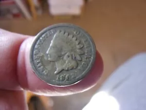 Collectible Antique US Civil War Era Indian Head Cent - 1862 - Good - $6 s/h - Picture 1 of 3
