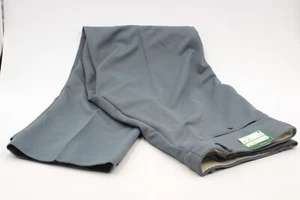 Vintage Haband Polyester Disco Pants Slacks Straight 70's Light Blue 40x30 NEW - Picture 1 of 6