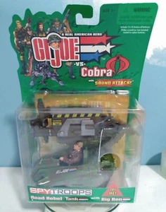 GI JOE Spy Troops Road Rebel Tank With BIG BEN Vs Cobra HASBRO NEW 2002 - Picture 1 of 3