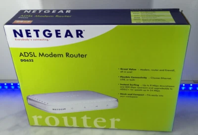 Netgear DG632 ADSL Modem Router FREE UK P&P #179 - Image 1 of 4