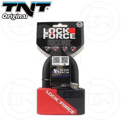 Antirrobo Mini U LockForce Securit Sra Ø16, 5/3 llaves bloque de disco scooter Foto 1 de 4
