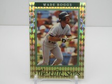 WADE BOGGS 1991 LEAF THE ELITE SERIES #3807/10000- RED SOX!!