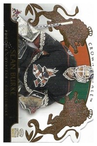 Sean Burke #75 2002-03 Pacific Crown Royale Hockey Card NM-Mint