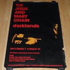 THE JESUS AND MARY CHAIN DARKLANDS EP ORIGINAL 1987 SUBWAY POSTER 40x60