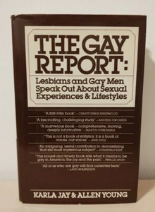 *SIGNED* The Gay Report by Allen Young & Karla Jay Lesbians & Gay Men Experience - Picture 1 of 12