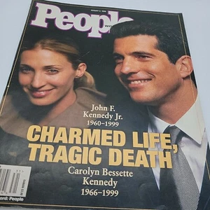 People Magazine Aug 2 1999 John F Kennedy Jr 1960-1999 Charmed Life Tragic Death - Picture 1 of 8
