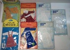 Lot Vêtements et Accessoires Vintage pour Poupées Mannequins 29cm 