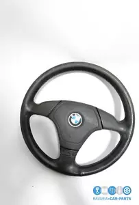 Original BMW E34 E36 Z3 Sportlenkrad Leder Airbag 2 Airbag kein Versand 109... - Bild 1 von 9