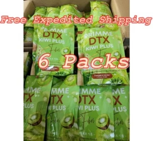 6 unidades Primme DTX Kiwi Plus fibra desintoxicación control de peso quema grasa 10 sobres - Imagen 1 de 9