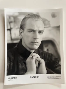 Warlock Vintage Action Horror Movie Photo Julian Sands Portrait Supernatural - Foto 1 di 3