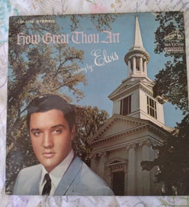 Elvis Presley How Great Thou Art Record LP Album 33RPM 1967 RCA Victor LSP-3758 - Picture 1 of 8