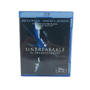 Unbreakable Il Predestinato Blu Ray film edizione italiana fuori catalogo - Imagen 1 de 3