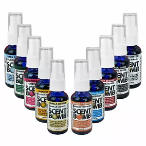 *BUY 2 GET 1 FREE* SCENT BOMB 100% Concentrated Air Freshener Spray Choose Scent - Picture 1 of 24