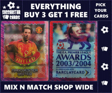 Topps Premier Stars 2004-05 Premier League Flix Pix Hologram Trading Cards