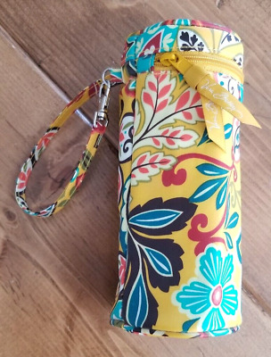 Vera Bradley Thermal Insulated Baby Bottle Can Carrier Holder Cooler Travel • 10$