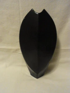Schwarze Rosenthal Studio Linie Vase Elsa Fischer Treyden Matt & Glasur Vintage #ohne - Bild 1 von 9