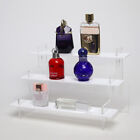 3 Tier Slimline Acrylic Display Stand - 495mm Wide - Perfumes, Bottles, Makeup
