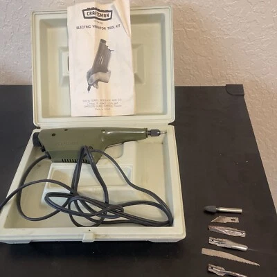 Craftsman Electric Vibration Gouging Tool Chisel Reciprocating￼ Hi/low 758.42985 - Image 1 of 4