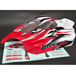 NEW HoBao 85033R 1/8 Buggy Printed Body Red Hyper VS FREE US SHIP - Picture 1 of 1