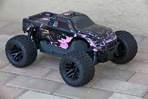 Cuerpo Personalizado Rosa Muddy Splash para ARRMA GRANITO 4X4 2X4 3S BLX 1/10 Cubierta Carcasa - Imagen 1 de 7