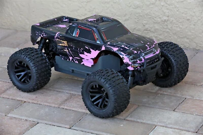 Custom Body Pink Muddy Splash for ARRMA GRANITE 4X4 2WD 3S BLX 1/10 Cover Shell - Image 1 of 4