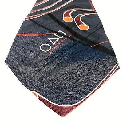 Corbata Cavalier Para Hombre Púrpura Abstracta L 65" W 4" De Colección Foto 1 de 4