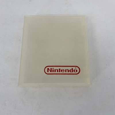 Official Nintendo NES Rental Plastic Clam Shell Game Case Vintage Clear. - Image 1 of 4