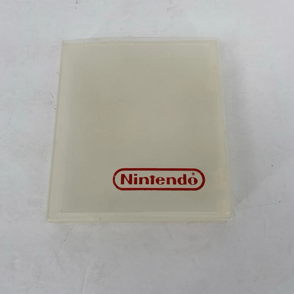 Official Nintendo NES Rental Plastic Clam Shell Game Case Vintage Clear. - Image 1 of 4