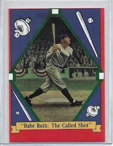 1992 Delphi Babe Ruth The Called Shot Baseball Card New York Yankees - Picture 1 of 2