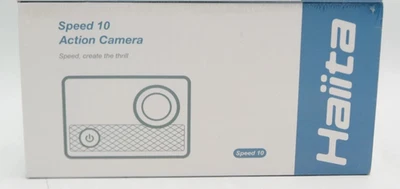 Haiita Speed 10 Black Native 5K Video Resolution Waterproof Action Camera New - Image 1 of 4