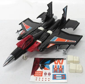 Four Star Transistor Robots Phantom Seeker Jet F-15 1985 Complete Unapplied Stic - Picture 1 of 12