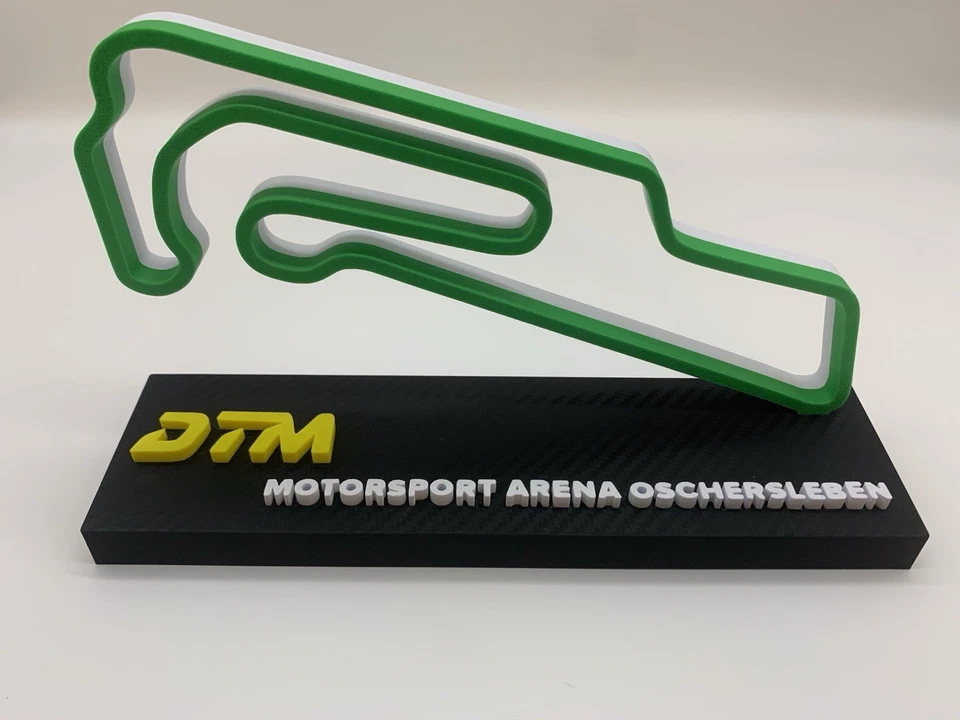 DTM Rennstrecken Modell I Rennstrecke I Regal Art I 3D Layout - Bild 1 von 4