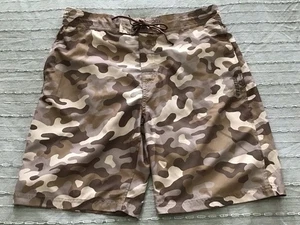 New Bass Pro Shops REDHEAD CAMO Board Shorts, LARGE, TAN Camouflage - Picture 1 of 7