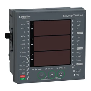 Schneider EasyLogic PM2110 Power & Energy Meter Class 1 LED Display Pulse Output - Picture 1 of 3